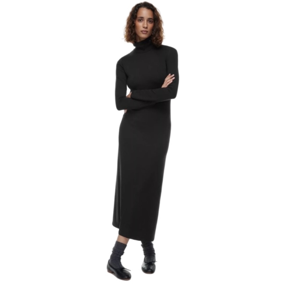 ❌SOLD❌Aritzia // Wilfred Free  // Mock Neck Lounge Dress // Size S